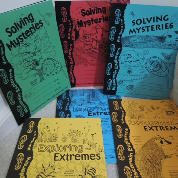 Kids Activity Books Ages 3-5 Ages 6-8 Ages 9+ Learn About Nature Wisconsin - Picture 8 of 8